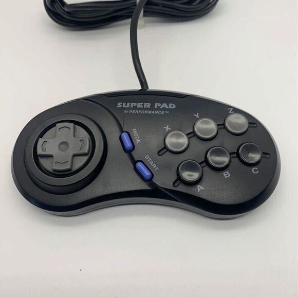 Super Pad By PERFORMANCE for Sega Genesis 6 Button Controller Model No: P-042 - Picture 5 of 5